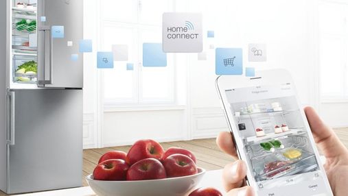 Bosch  представила холодильник с функцией распознавания продуктов: детали