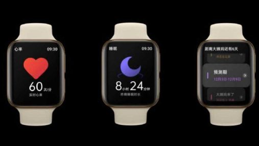 Клон Apple Watch: Oppo випустила свій перший розумний годинник