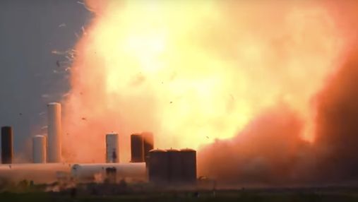 Космічний корабель Маска вибухнув під час випробувань – відео