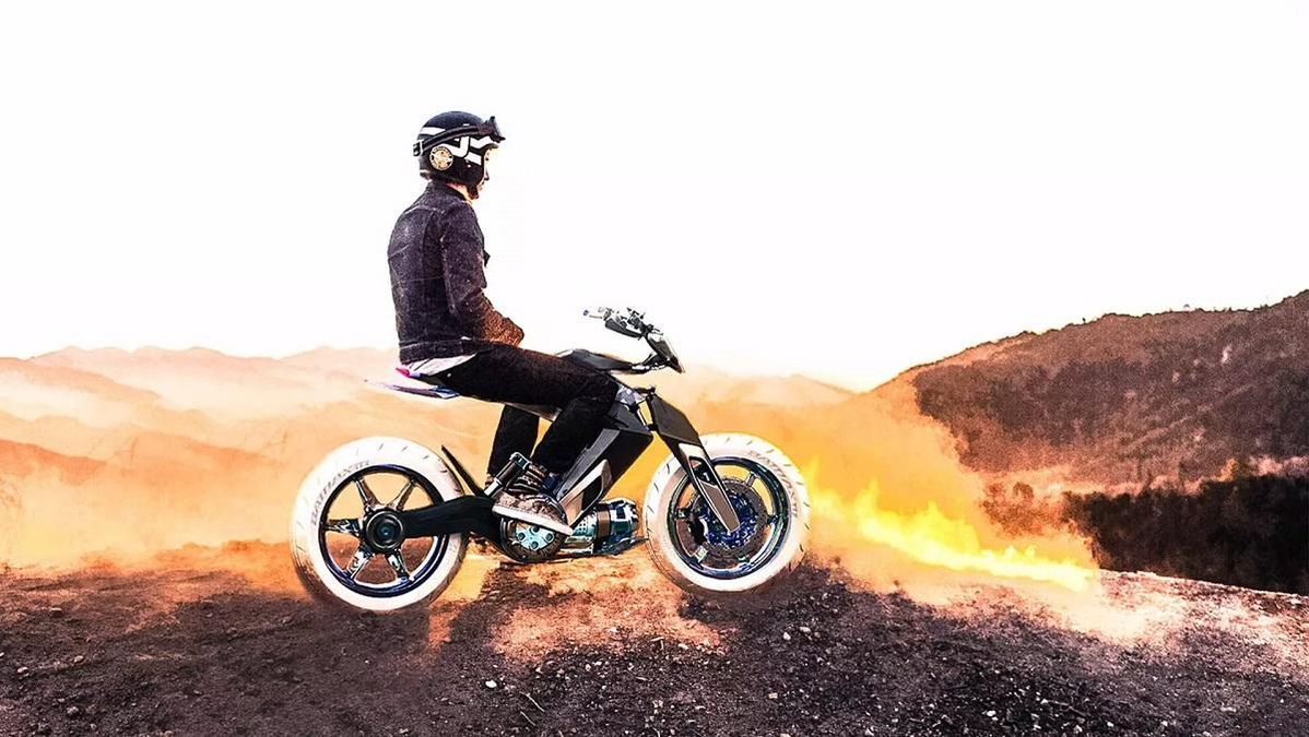 Yamaha показала концепт мотоцикла с водяным приводом Yamaha показала концепт мотоцикла с водяным приводом