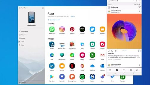У Windows 10 активно тестують функцію стрімінгу Android-додатків прямо на комп'ютер