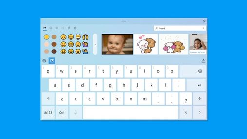 У Windows 10 оновили дизайн віртуальної клавіатури і голосового введення