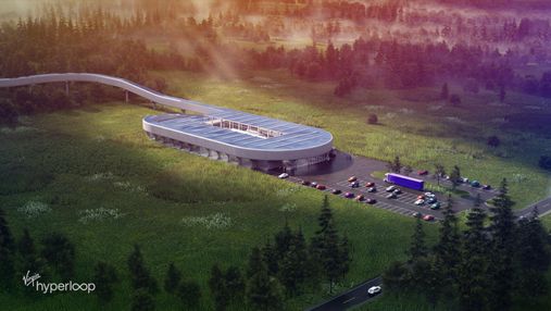 У США побудують тестову станцію Hyperloop: фото фантастичного проєкту 