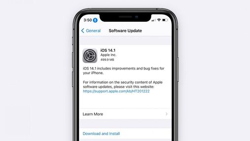 Apple випустила оновлення iOS 14.1 і 14.2 beta 4: список нововведень