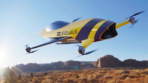 Представлений перший в світі літаючий гоночний автомобіль