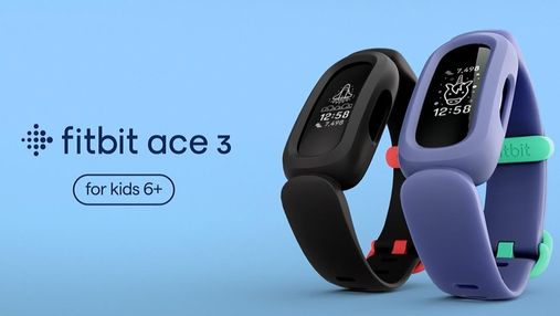Fitbit представила детский фитнес-трекер Ace 3