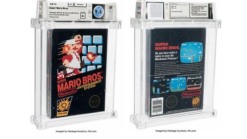 Унікальну копію гри Super Mario Bros. продали на аукціоні за 660 000 доларів
