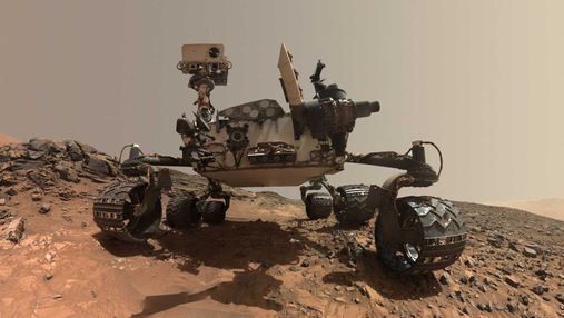 NASA опубликовало снимок марсохода Curiosity на горе Мон-Мирка