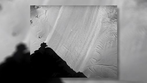 Танення антарктичного льодовика показали на timelapse-відео