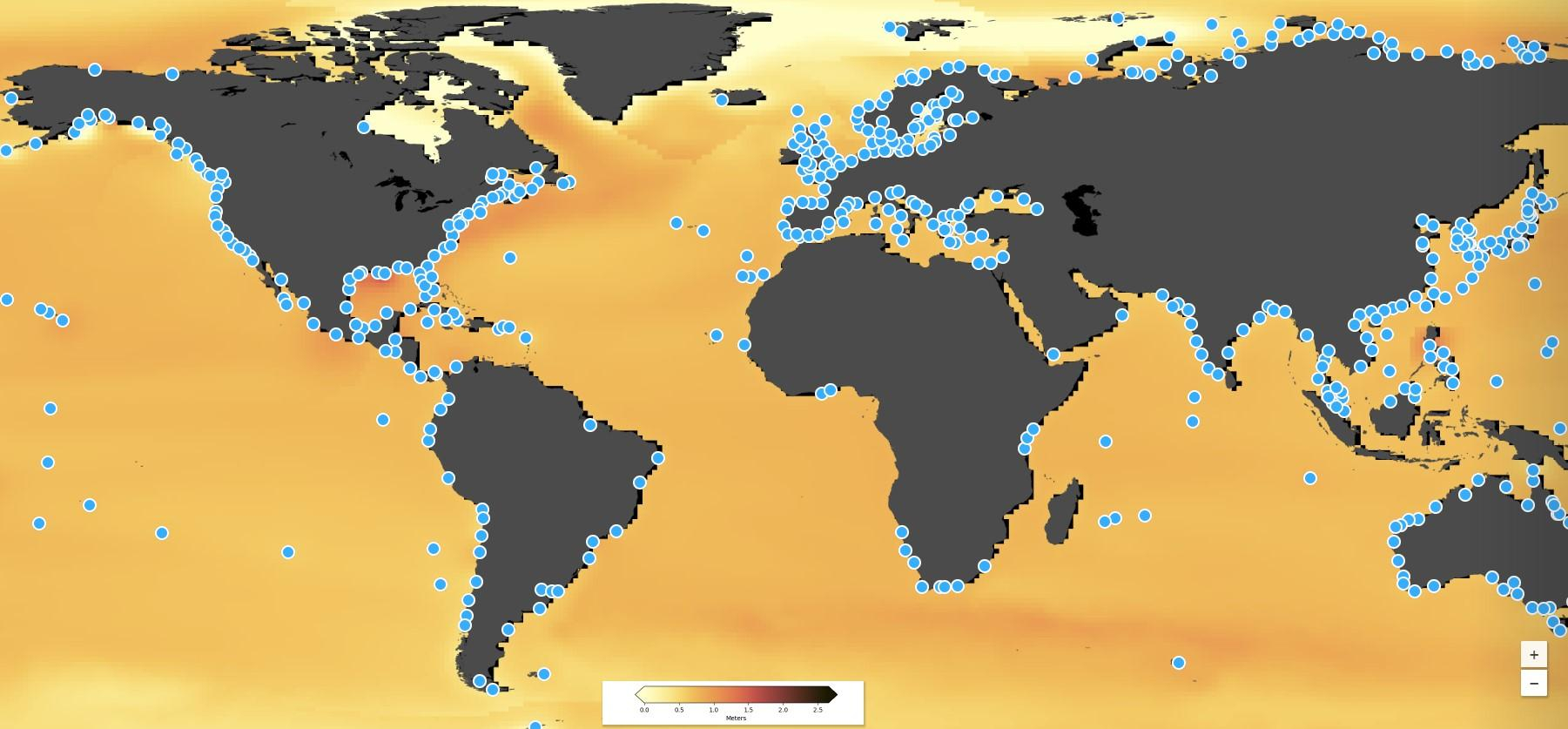 Уровень моря: сайт прогнозирует повышение уровня моря