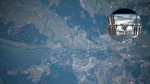 МКС пролетела над Украиной: впечатляющие фото Киева из космоса МКС пролетела над Украиной: впечатляющие фото Киева из космоса