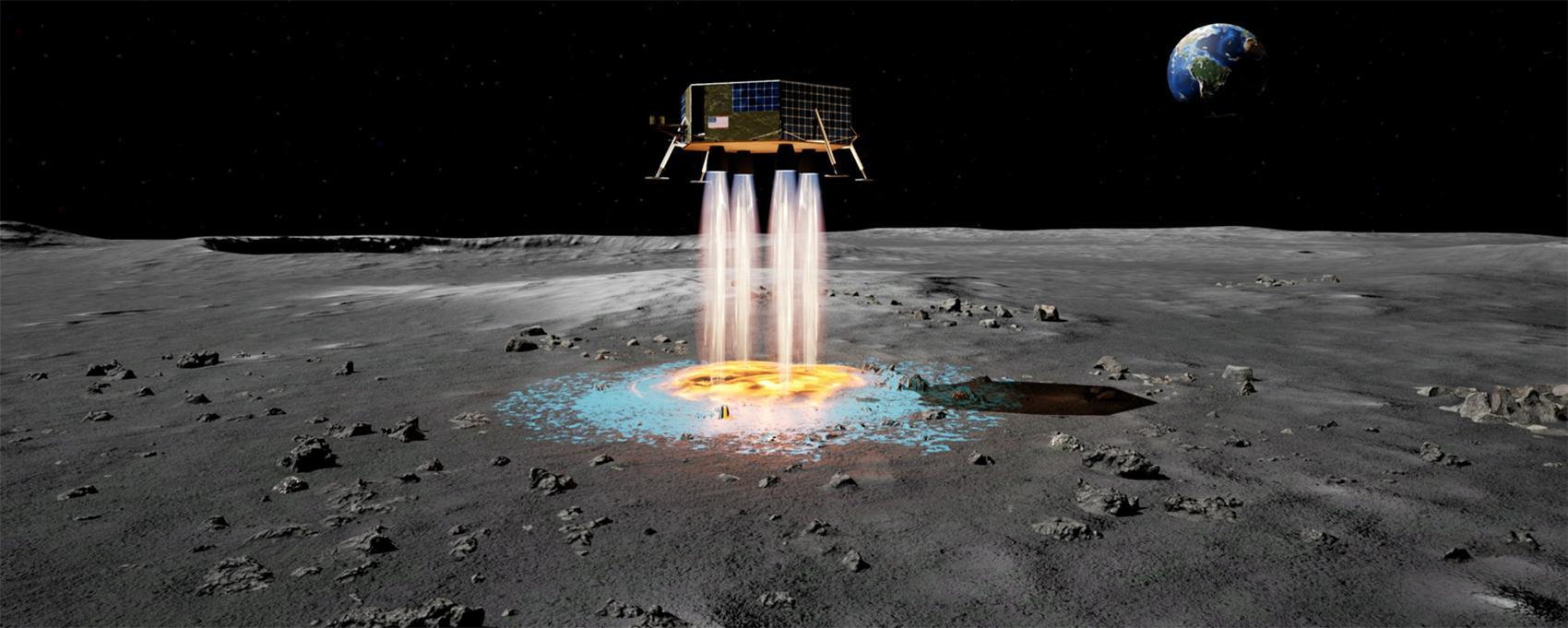 Як створити на Місяці посадковий майданчик, не саджаючи на супутник корабель - Новини технологій - Техно
