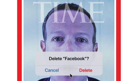 Закрыли рот Цукербергу и "удалили" Facebook: новая обложка TIME вызвала резонанс в сети Закрыли рот Цукербергу и "удалили" Facebook: новая обложка TIME вызвала резонанс в сети