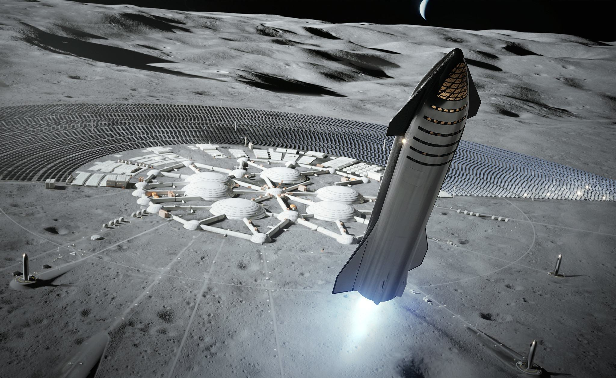 Инженеры хотят превратить Starship в лунную базу: что известно о проекте