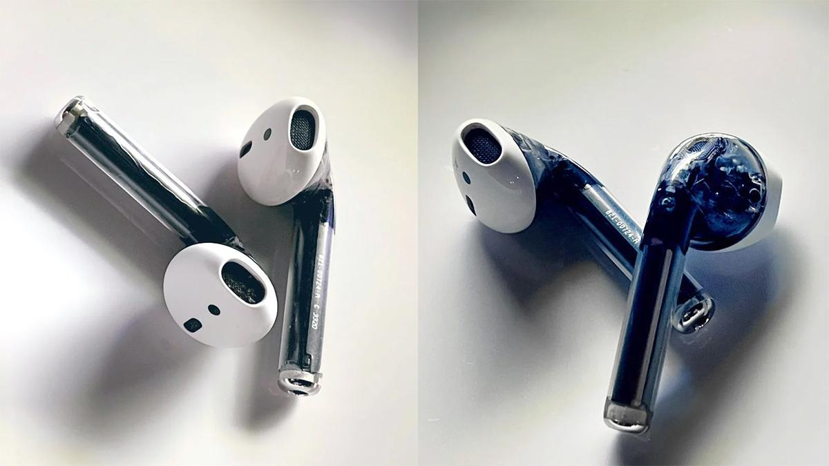 В мережі показали прозорі навушники AirPods від Apple - Новини технологій - Техно