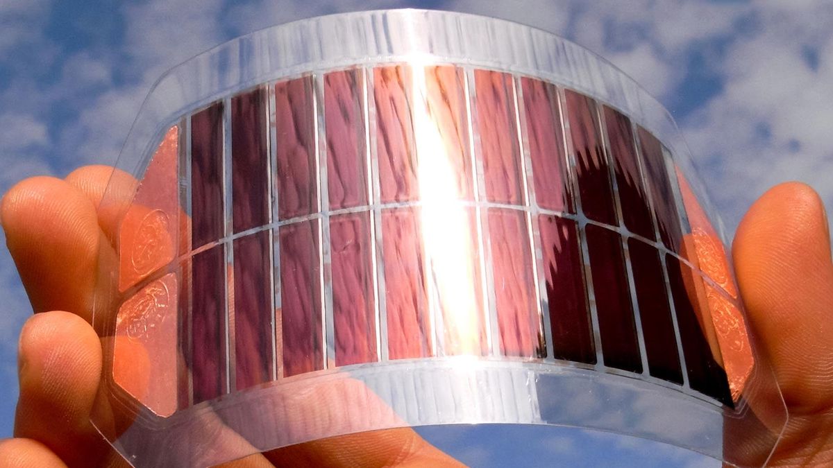Ученые создали органические фотоэлементы рекордного размера и эффективности
