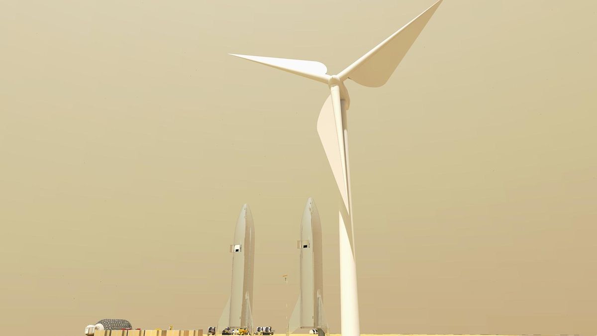 Чи можливо на Марсі використовувати вітрові електростанції - Новини технологій - Техно