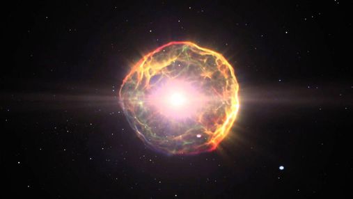 Вперше астрономи побачили, що відбувається із зіркою перед вибухом