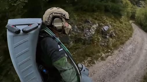 Реактивний костюм для польотів випробували на навчаннях НАТО
