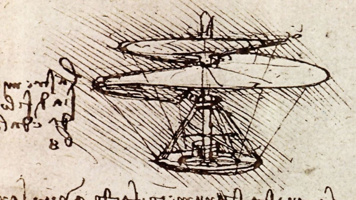 Американський інженер змайстрував безпілотник за кресленнями Леонардо да Вінчі - Новини технологій - Техно