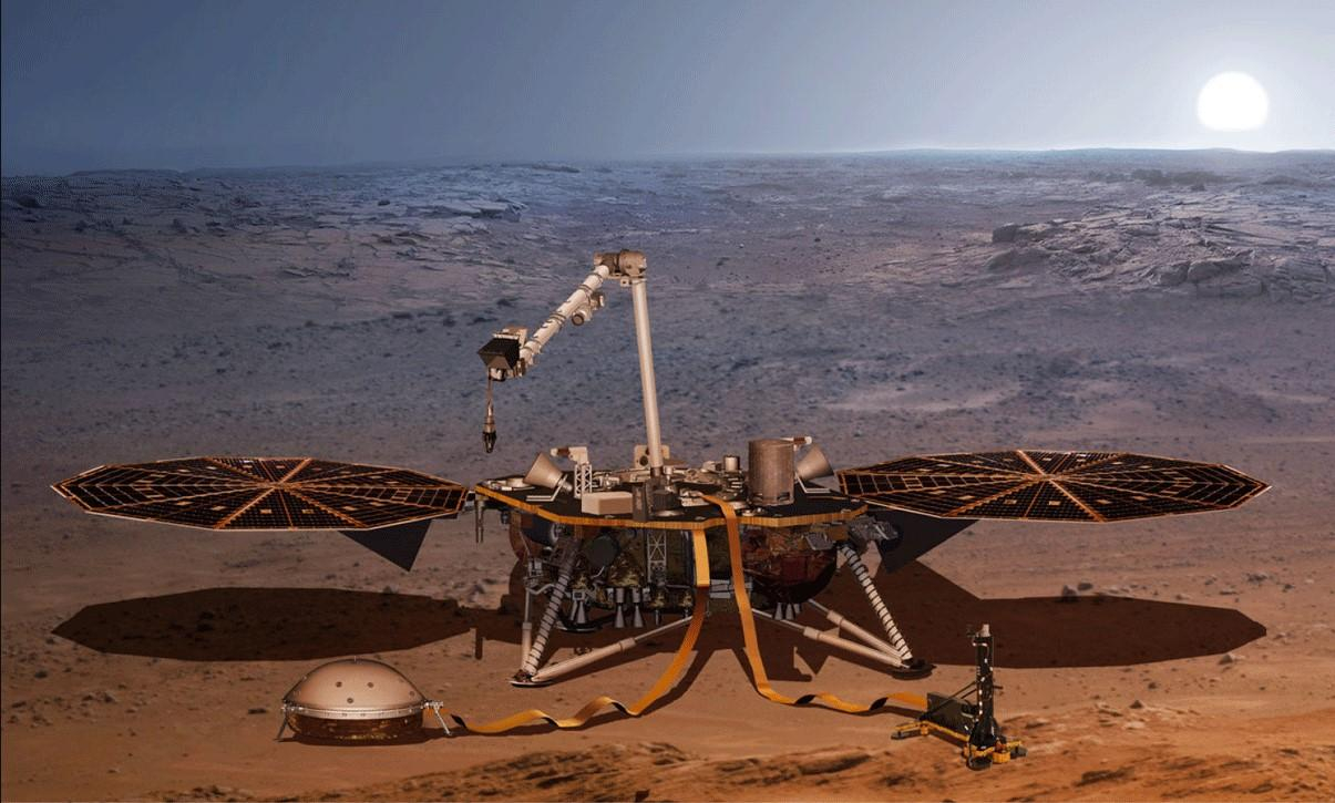 Марсіанський апарат відновив роботу після пилової бурі - Новини технологій - Техно
