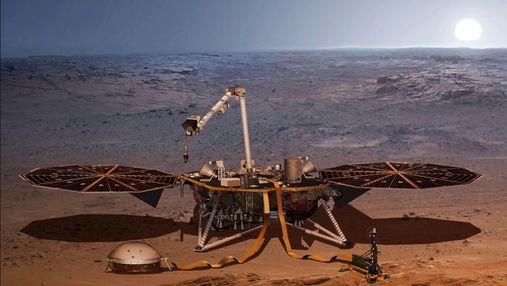 Марсианский аппарат возобновил работу после пылевой бури