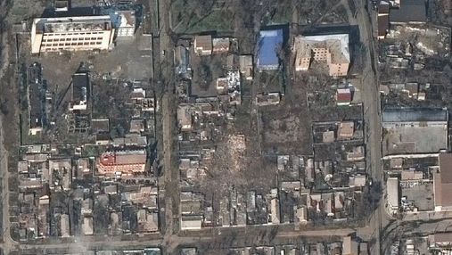 Супутникові фото Маріуполя демонструють жахливі руйнування внаслідок бомбардування Росією