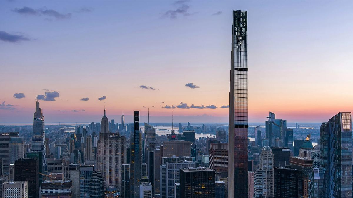 У Нью-Йорк завершили будівництво найтоншого хмарочоса у світі - Техно