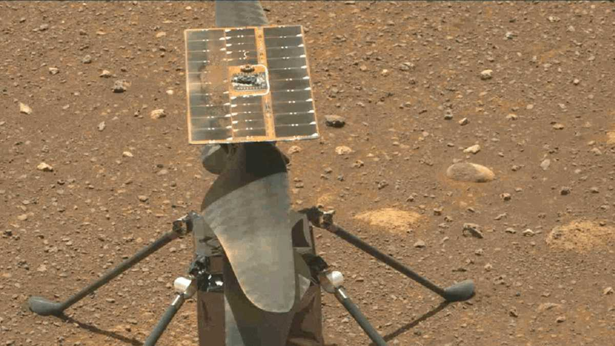 NASA возобновило контакт с марсианским вертолетом Ingenuity