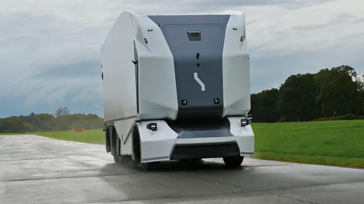 Футуристичні вантажівки безпілотники Einride з'являться на американських дорогах - Техно