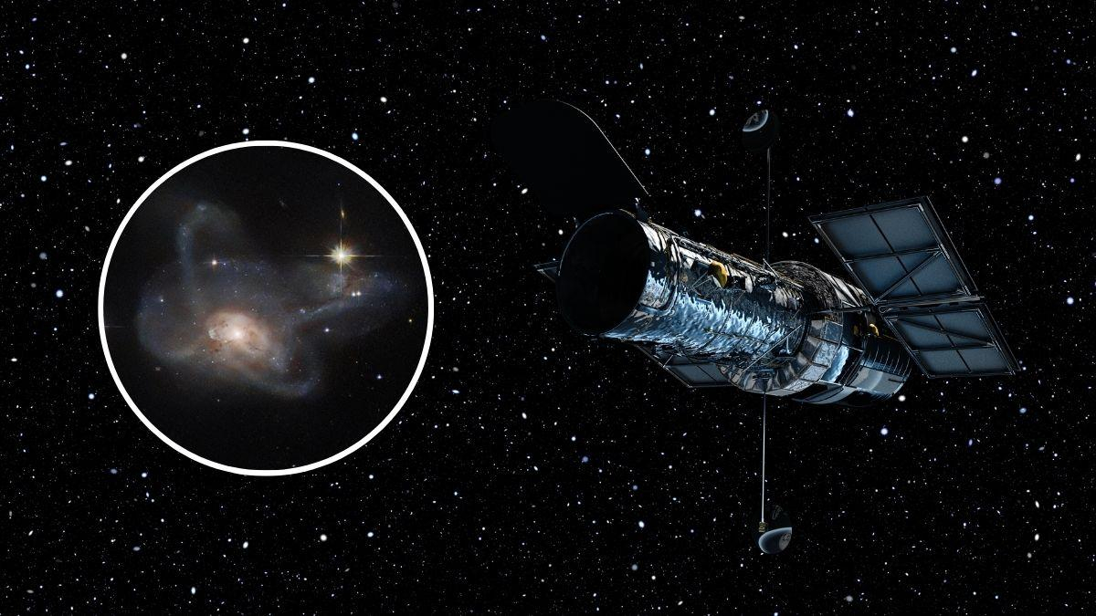 Необычное слияние разветвленных галактик на впечатляющем фото телескопа "Хаббл" - Техно