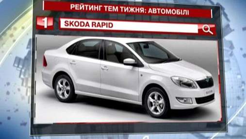 Skoda Rapid - найпопулярніше авто за версію “Яндекс”