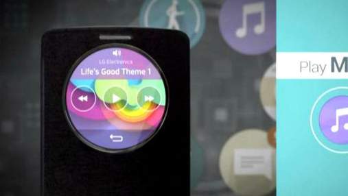 LG представила уникальный "умный чехол" чехол для нового смартфона G3