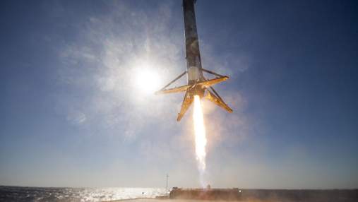 Появилось видео успешного запуска ракеты-носителя Falcon 9