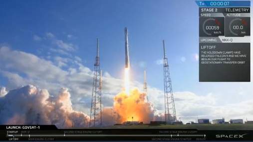 SpaceX успешно запустила военный спутник для европейской страны