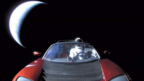Вчені сфотографували Tesla Ілона Маска в космосі: вражаючі кадри