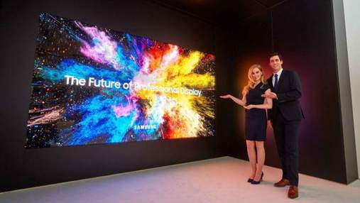 Samsung представила гігантський дисплей The Wall з діагоналлю на 146 дюймів