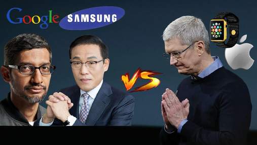 Google та Samsung оголошують "війну" Apple Watch Google та Samsung оголошують "війну" Apple Watch