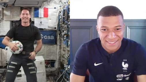 Мбаппе став першим футболістом, який поговорив з космонавтом на МКС