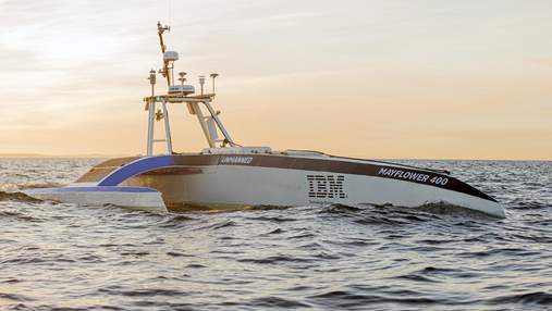 Через океан: автономний корабель перетинає Атлантику без екіпажа