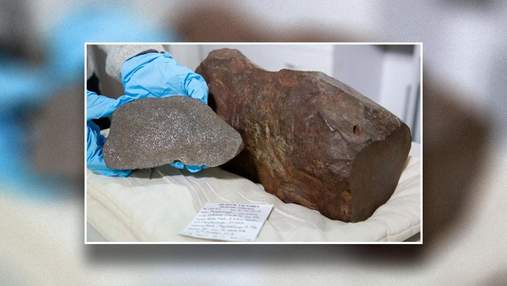 Гигантский "кусок золота" оказался метеоритом, возрастом 4,5 миллиарда лет